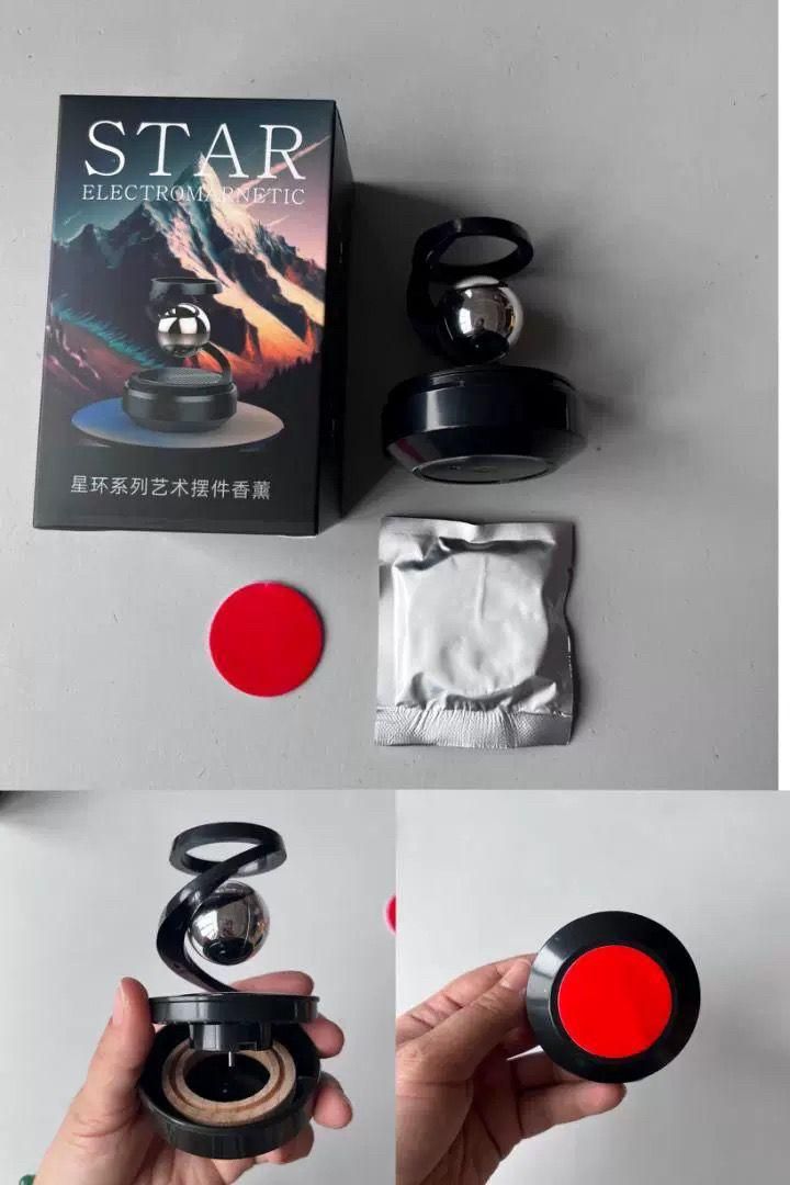 Plastic Solar Powered Levitating Ball