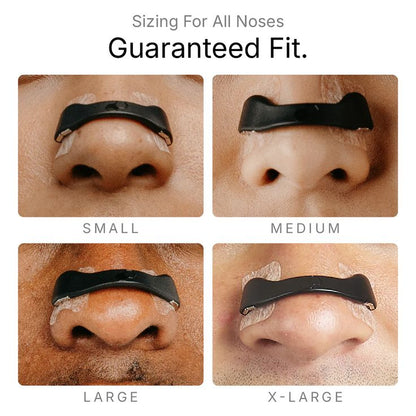 Magnetic Universal Nasal Strips | Breathing Nasal Strip | Anti Snoring Nose Clip | Skin Safe Sleep Nasal Strips | Nasal Dilators For Breathing | Starter Kit (15 Count)