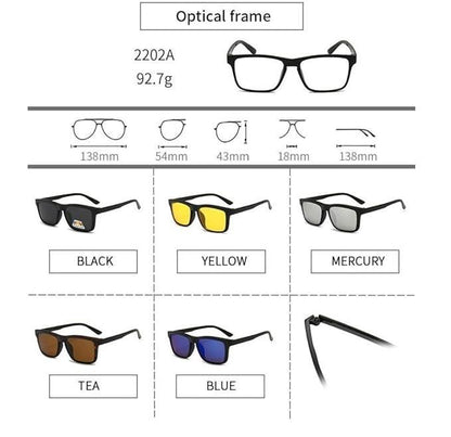 Multi Tint Gradient Sunglasses