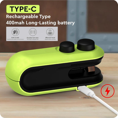 2-in-1 Portable Mini Sealing Machine for Food Packets