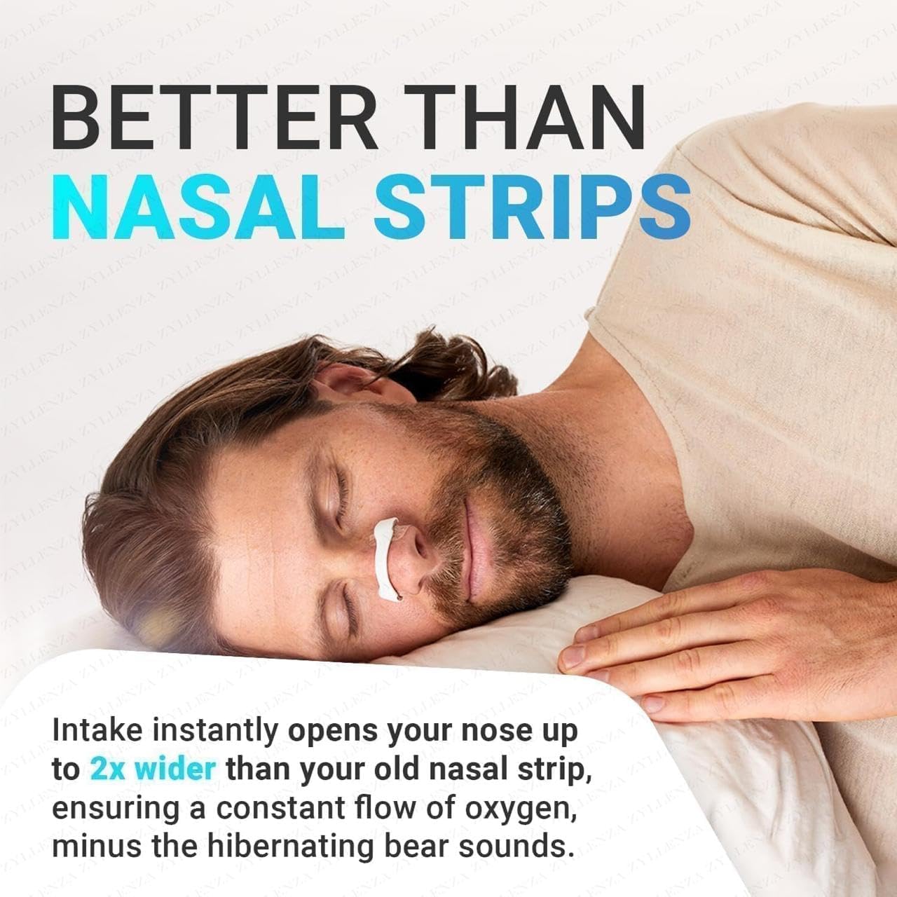 Magnetic Universal Nasal Strips | Breathing Nasal Strip | Anti Snoring Nose Clip | Skin Safe Sleep Nasal Strips | Nasal Dilators For Breathing | Starter Kit (15 Count)