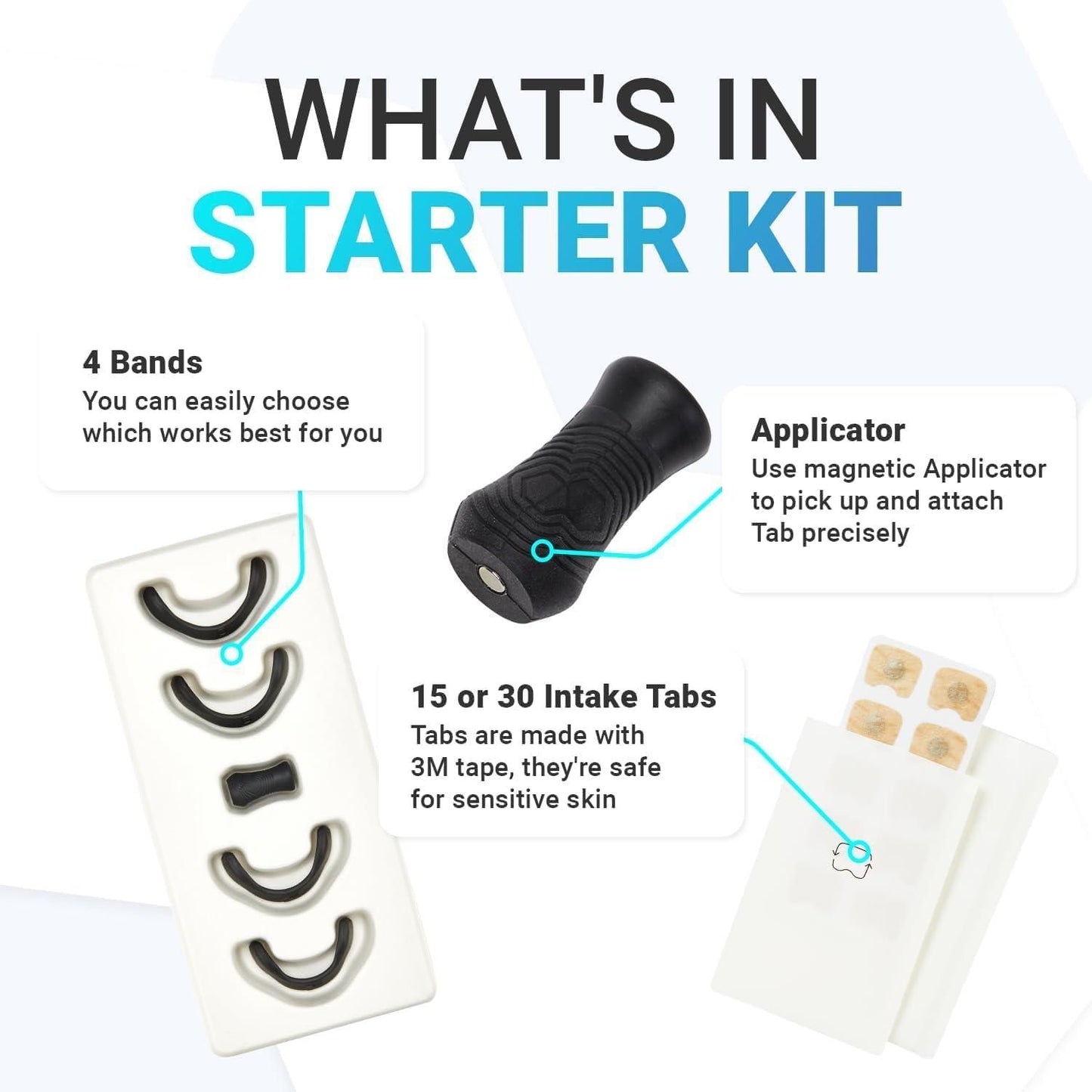 INTAKE Magnetic Nasal Strip Starter Kit