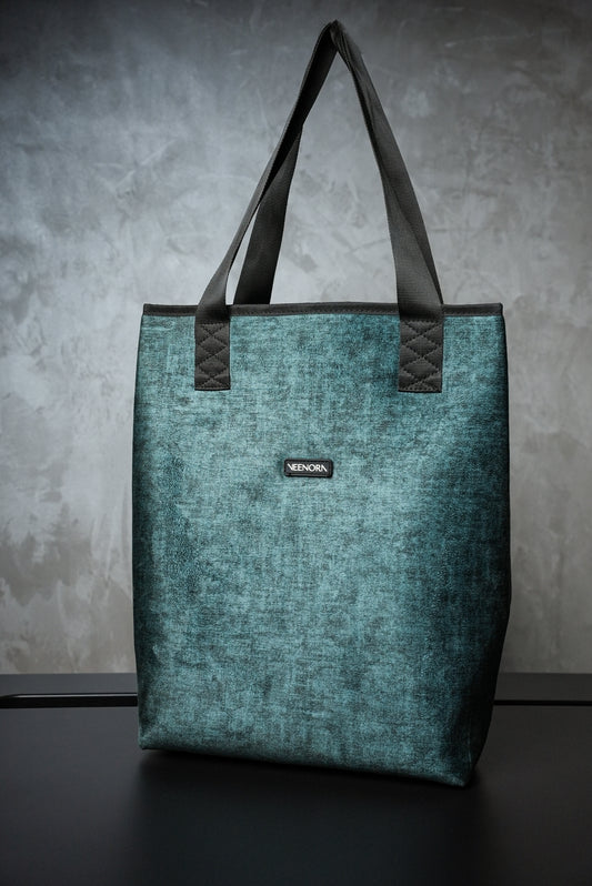 Veenora Luxe Emerald Green Tote Bag