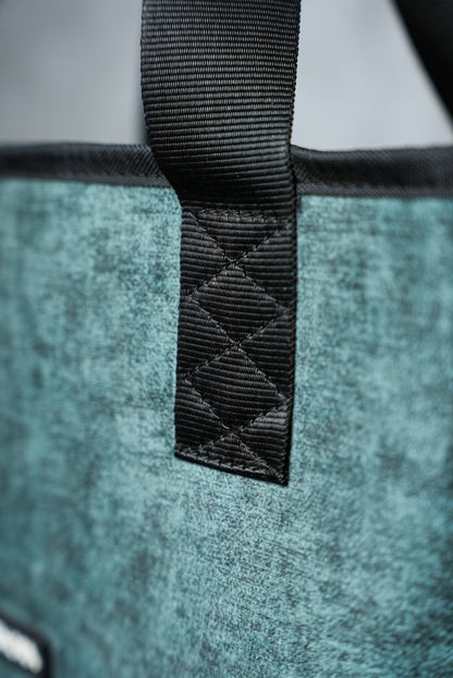 Veenora Luxe Emerald Green Tote Bag