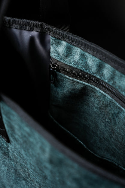 Veenora Luxe Emerald Green Tote Bag